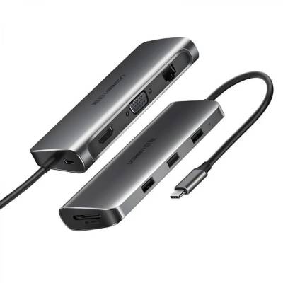 Ugreen USB - C Çoxfunksiyali Çevirici CM179 (80133)